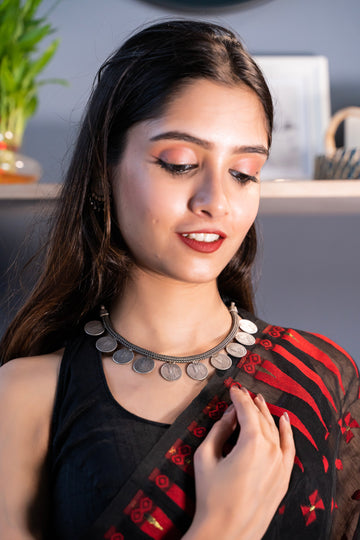Kavya Timeless Echoes Of Heritage Coin Necklace