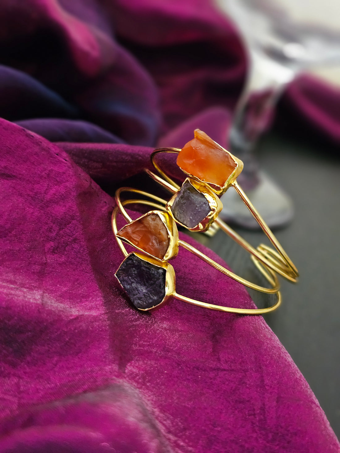Selene Natural Stone Bracelet