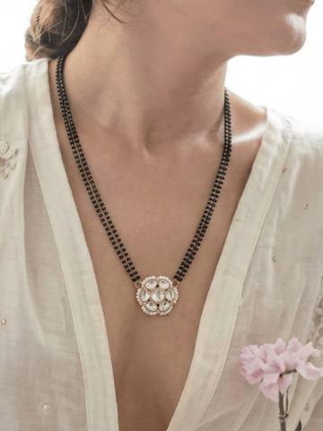 Floral Elegance Mangalsutra