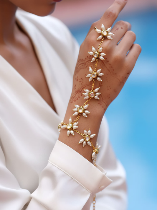 Regal Bloom Kundan Hathphool - Single