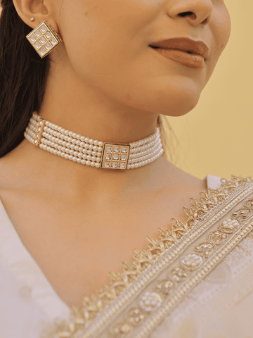 MoonMist Choker Necklace Set