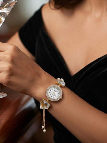 Celeste Pearl Dial Watch