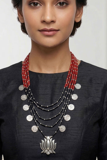 Padma Enchanted Bloom Multi-String Necklace