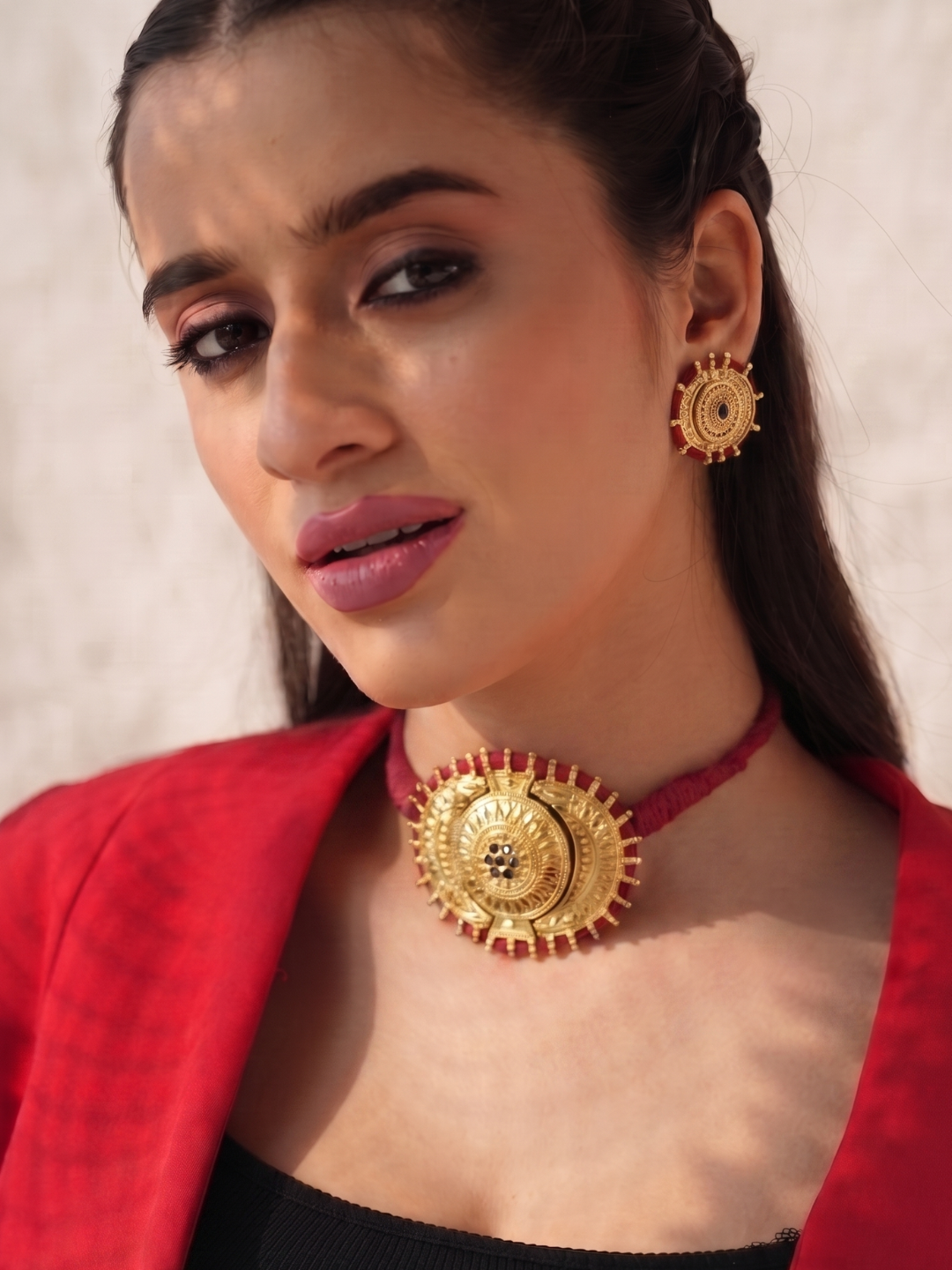 Virasa Temple Choker Set