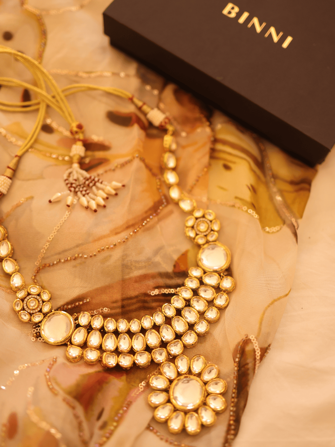 Swarna Moti Necklace Set