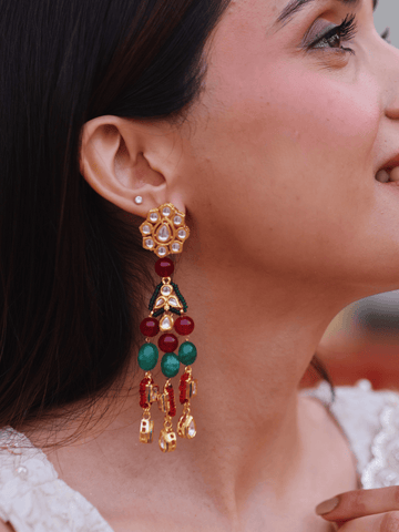 Floral Drop Earrings