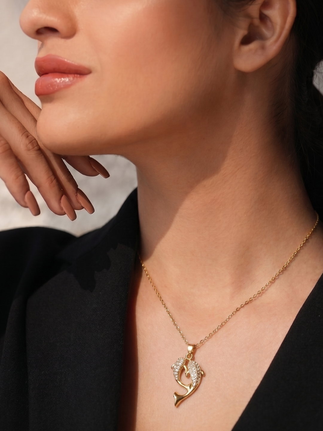 Lumi Fish Pendant Necklace