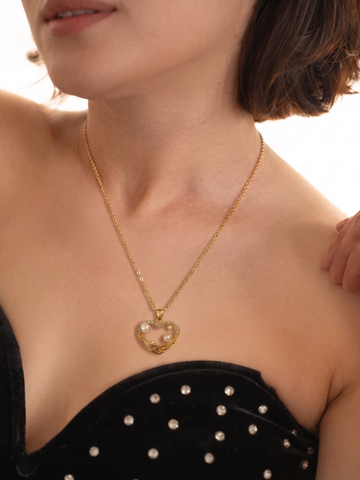 Divine Heart Pendant Necklace