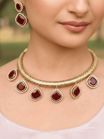 Crimson Crown Hasuli Set