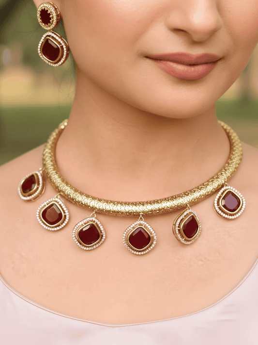 Crimson Crown Hasuli Set