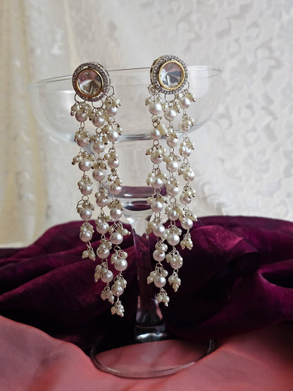 Royal Glow Kundan Drop Earrings