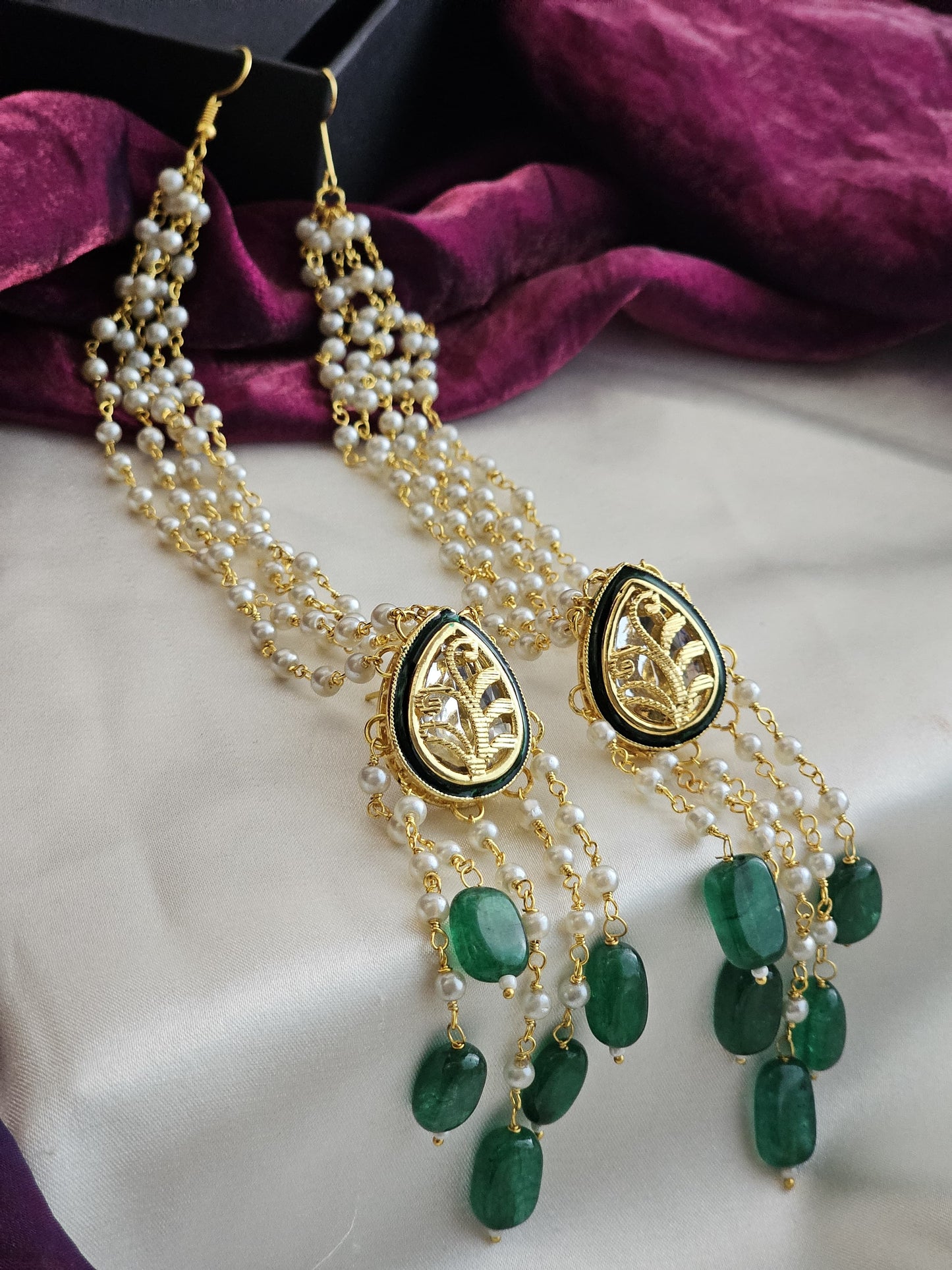 Dewdrop Grace Ear Chain