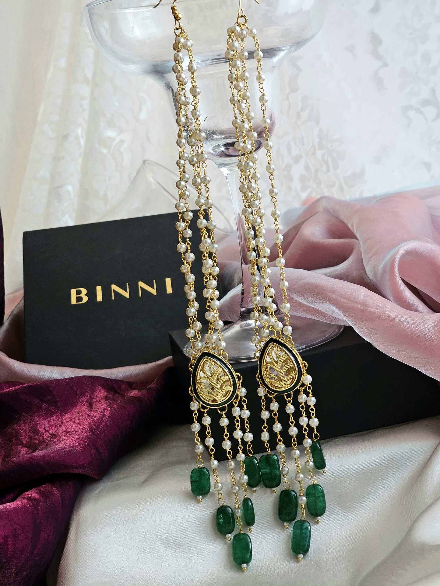 Dewdrop Grace Ear Chain