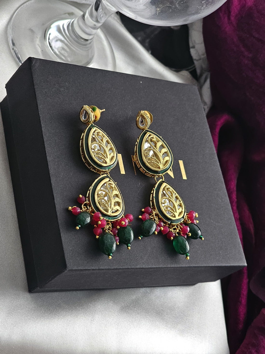 Boho Bloom Drop Earrings