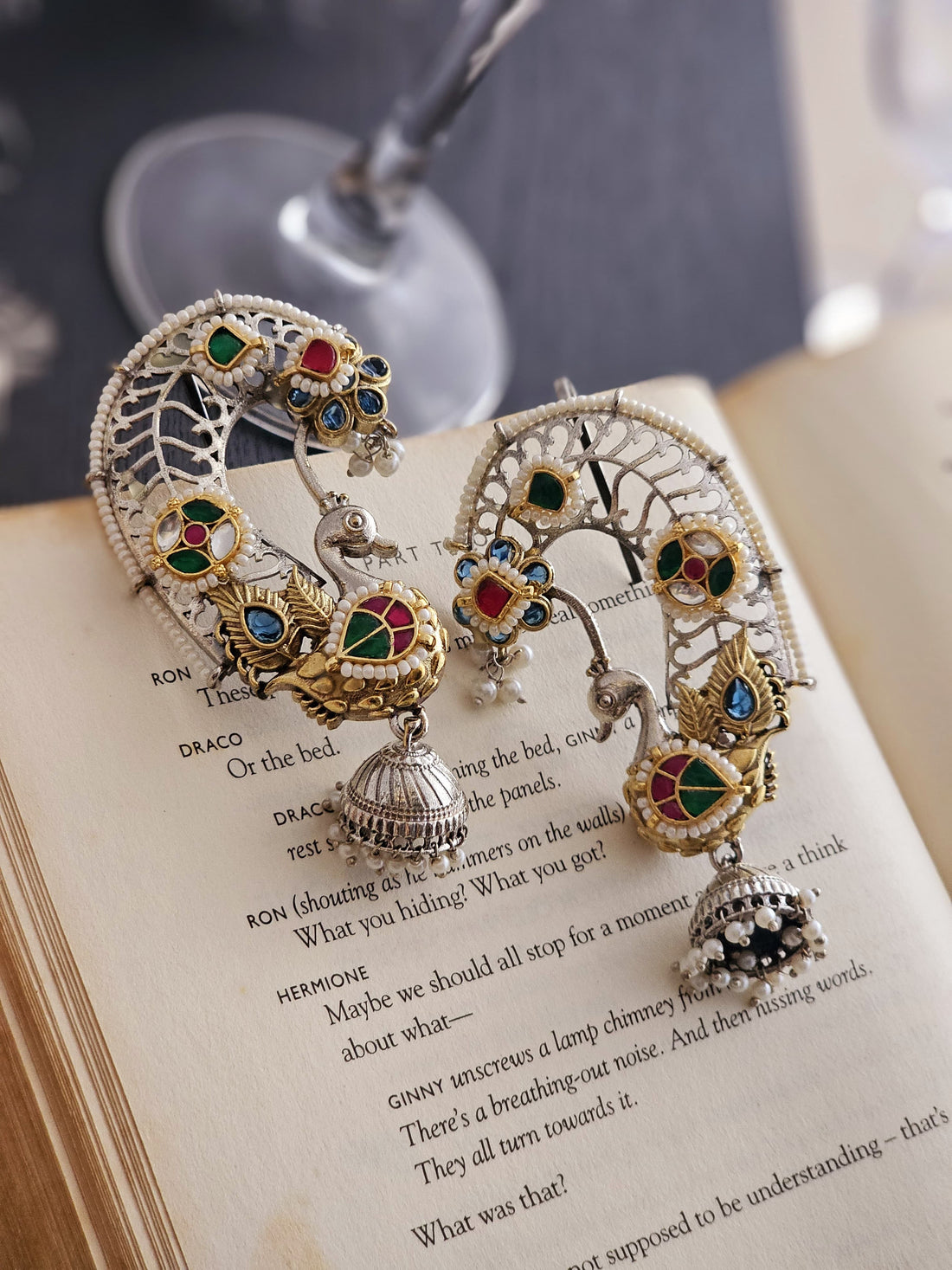 Regal Plumage Ear Cuff