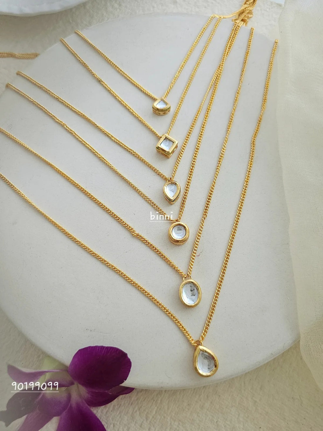 Liana Six-Layered Kundan Statement Necklace