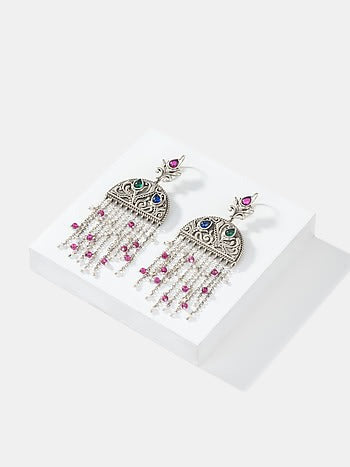 Samaira Majestic Timeless Filigree Dangle Earrings
