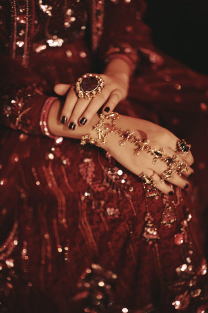 Mystic Carved Stone Ring