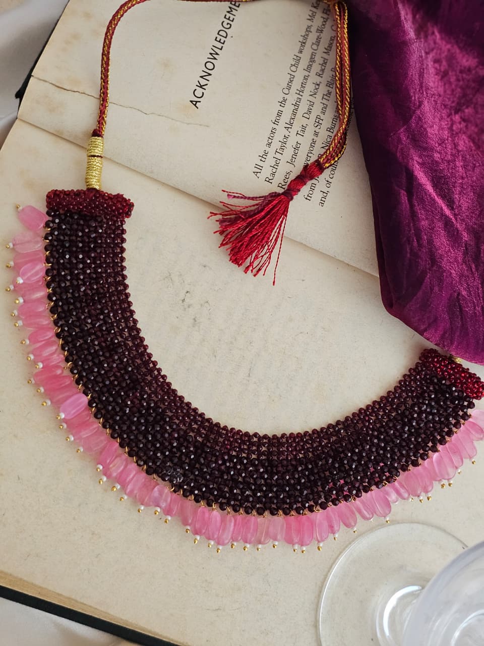 Crimson Aura Necklace