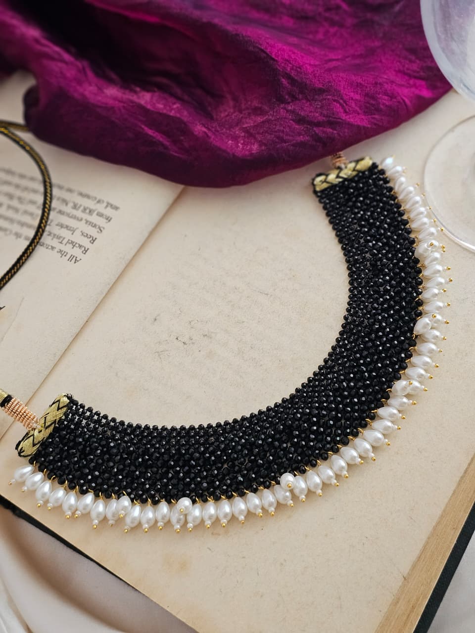 Noir Weave Onex Necklace