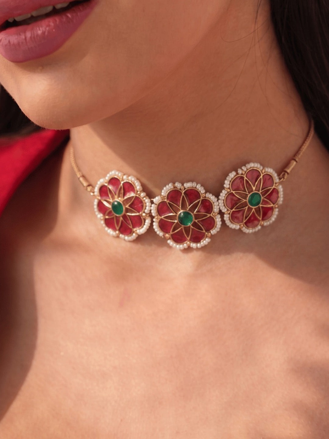 Tarnish Beads Necklace