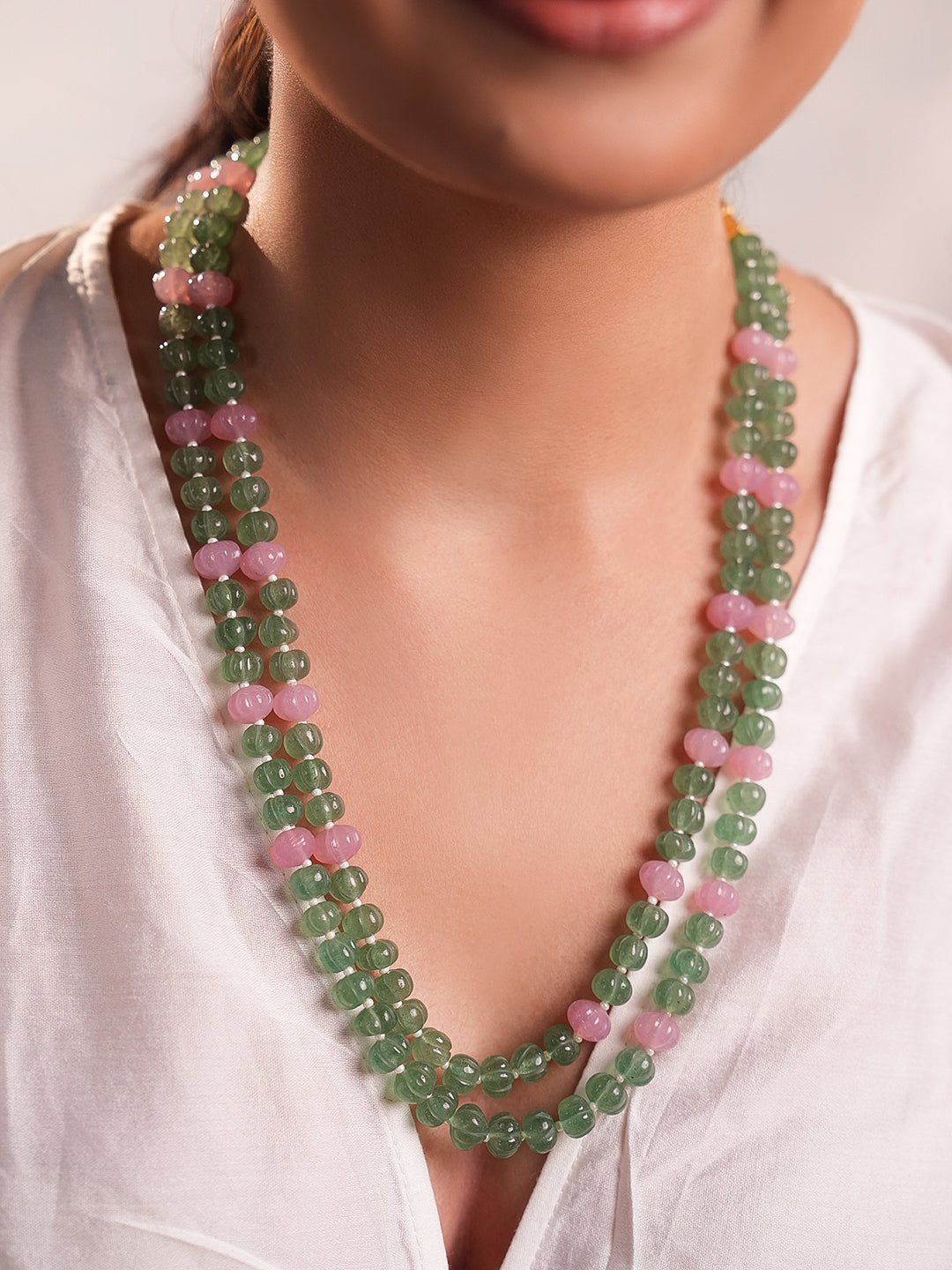 The Chunky Melon Necklace
