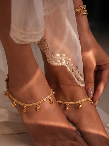 The Golden Melody Anklet