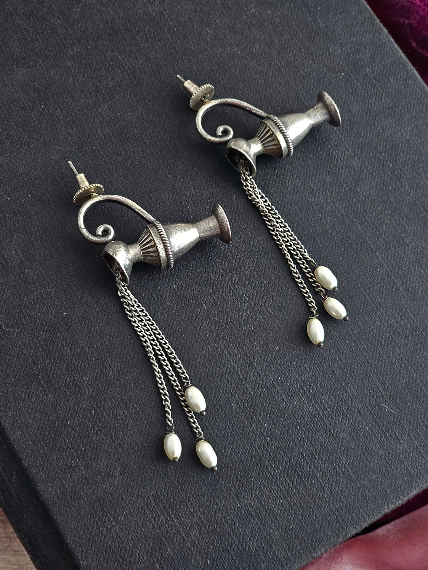 Vintage Surahi Drop Earrings