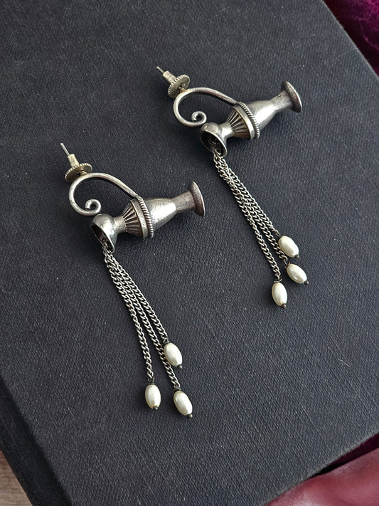 Vintage Surahi Drop Earrings