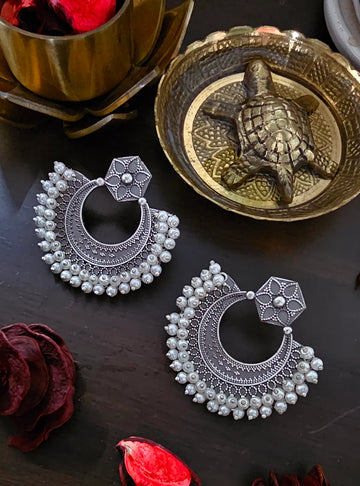 German Silver Earring