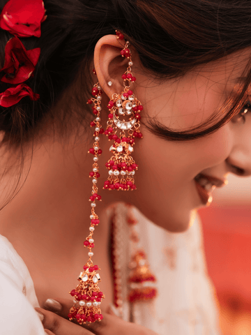 Rose Glow Earchain
