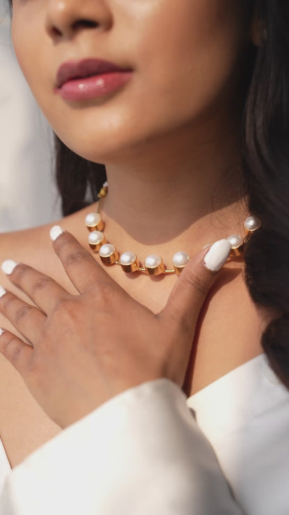 Levana Timeless Classic Pearl Necklace Set