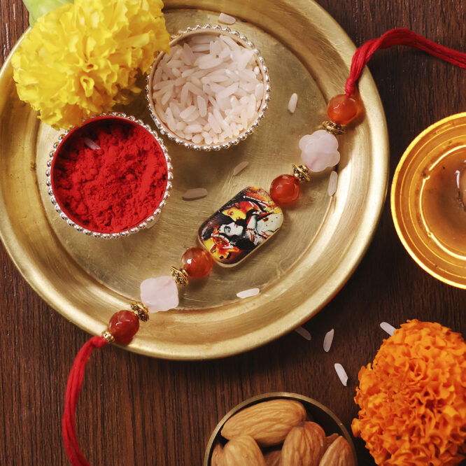 Radha Krishna Love Rakhi