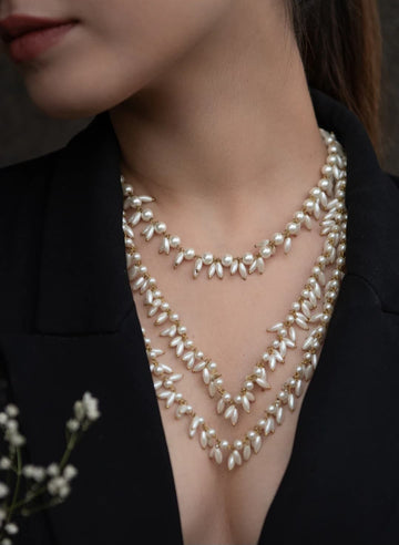 Tranquil Tides Pearl Necklace